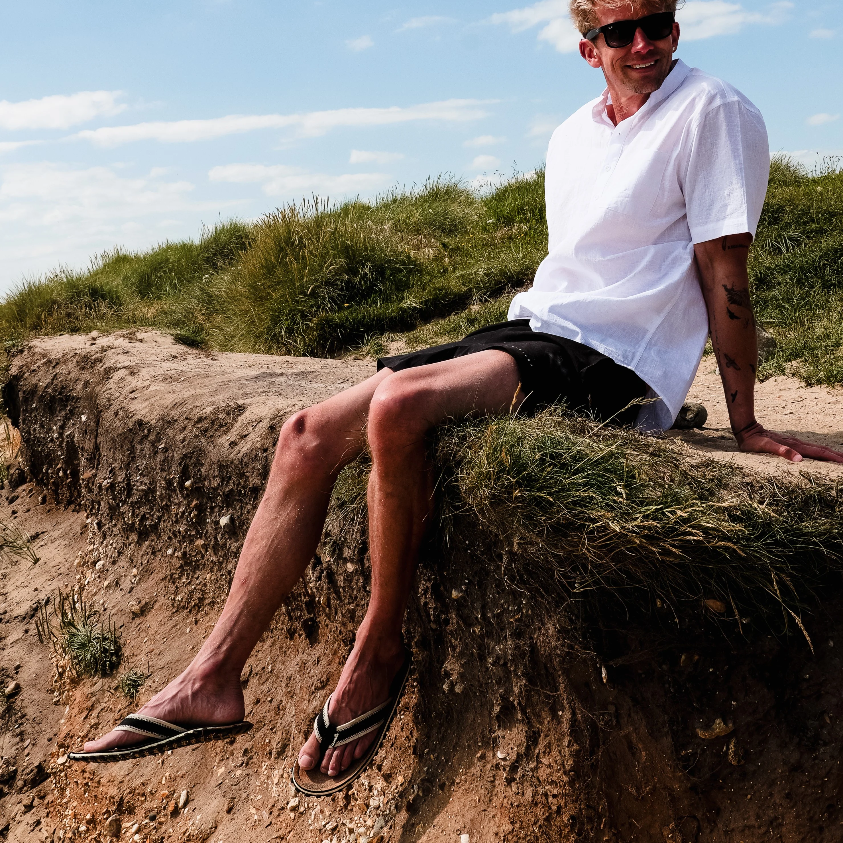 Corker - Flip-Flops - Men's - Black - Image 3
