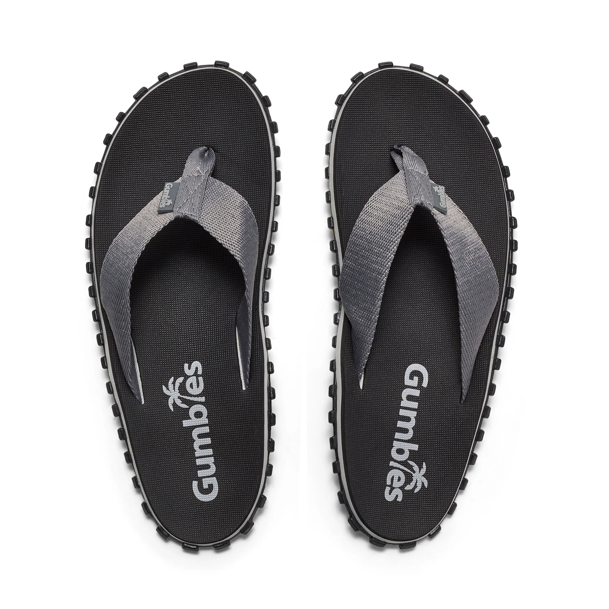 Duckbill - Flip-Flops - Women's - Black & Grey - Image 3