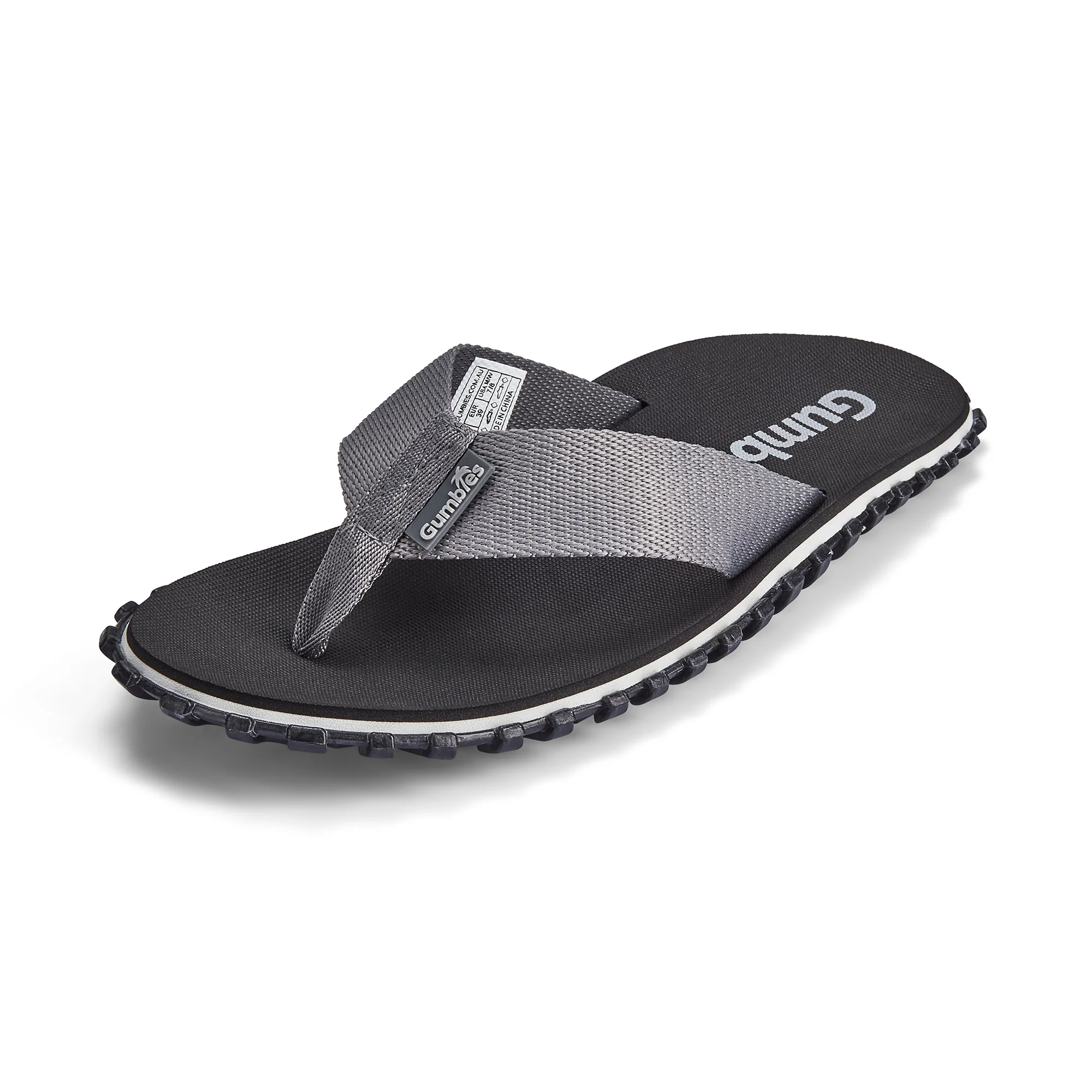 Duckbill - Flip-Flops - Women's - Black & Grey - Image 4