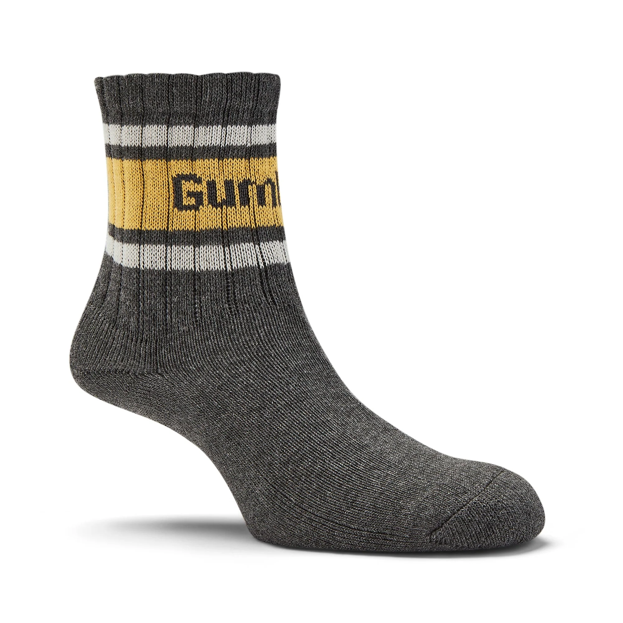 GUM Crew Sock - Women's - Grey & Curry - Image 5