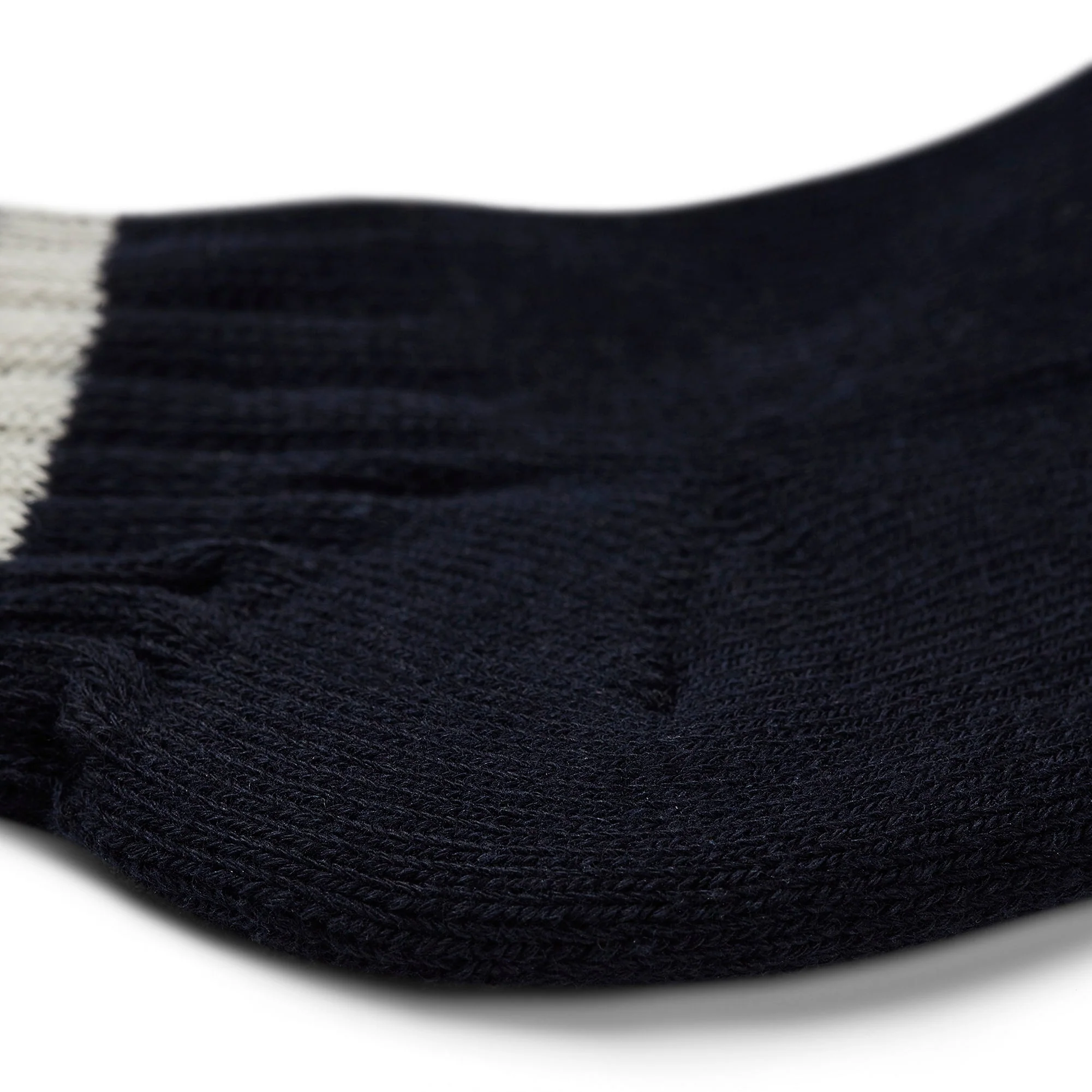 GUM Crew Sock - Women's - Navy & Grey - Image 4
