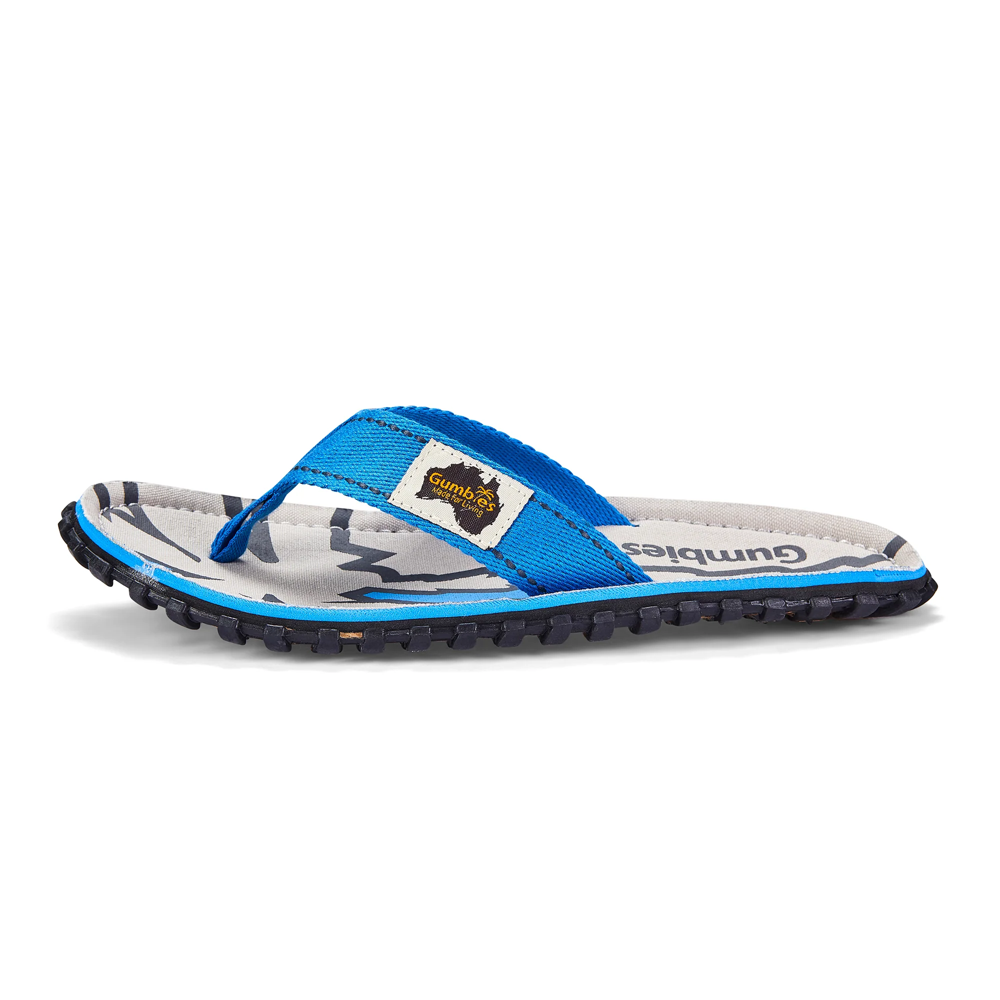 Islander Flip-Flops - Men's - Blue Palms - Image 6
