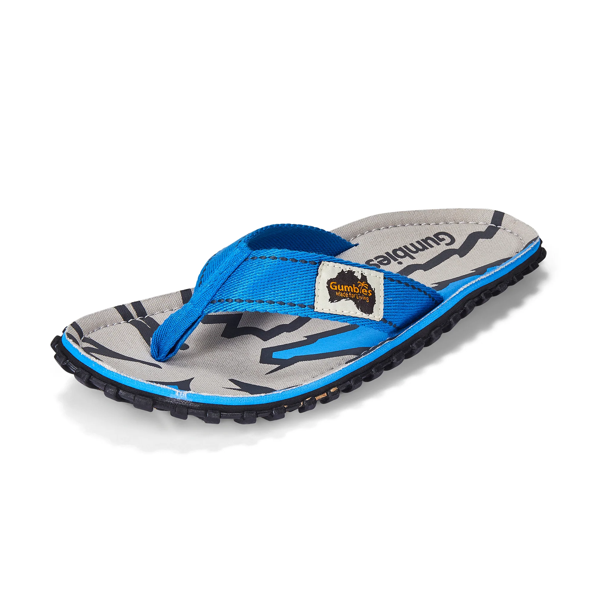 Islander Flip-Flops - Women's - Blue Palms - Image 4