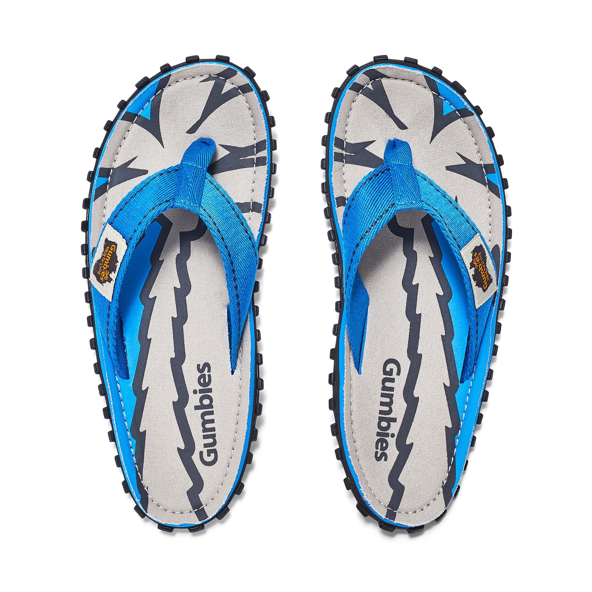 Islander Flip-Flops - Women's - Blue Palms - Image 5