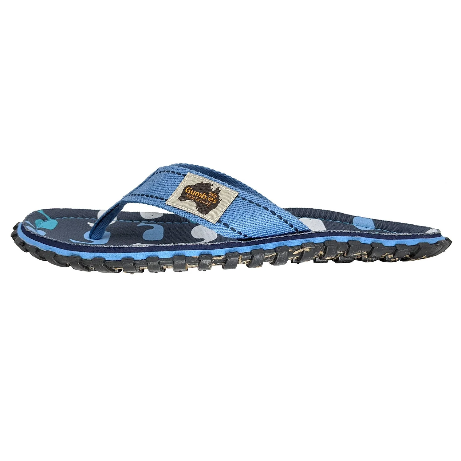 Islander Flip-Flops - Children's - Whales - Image 3