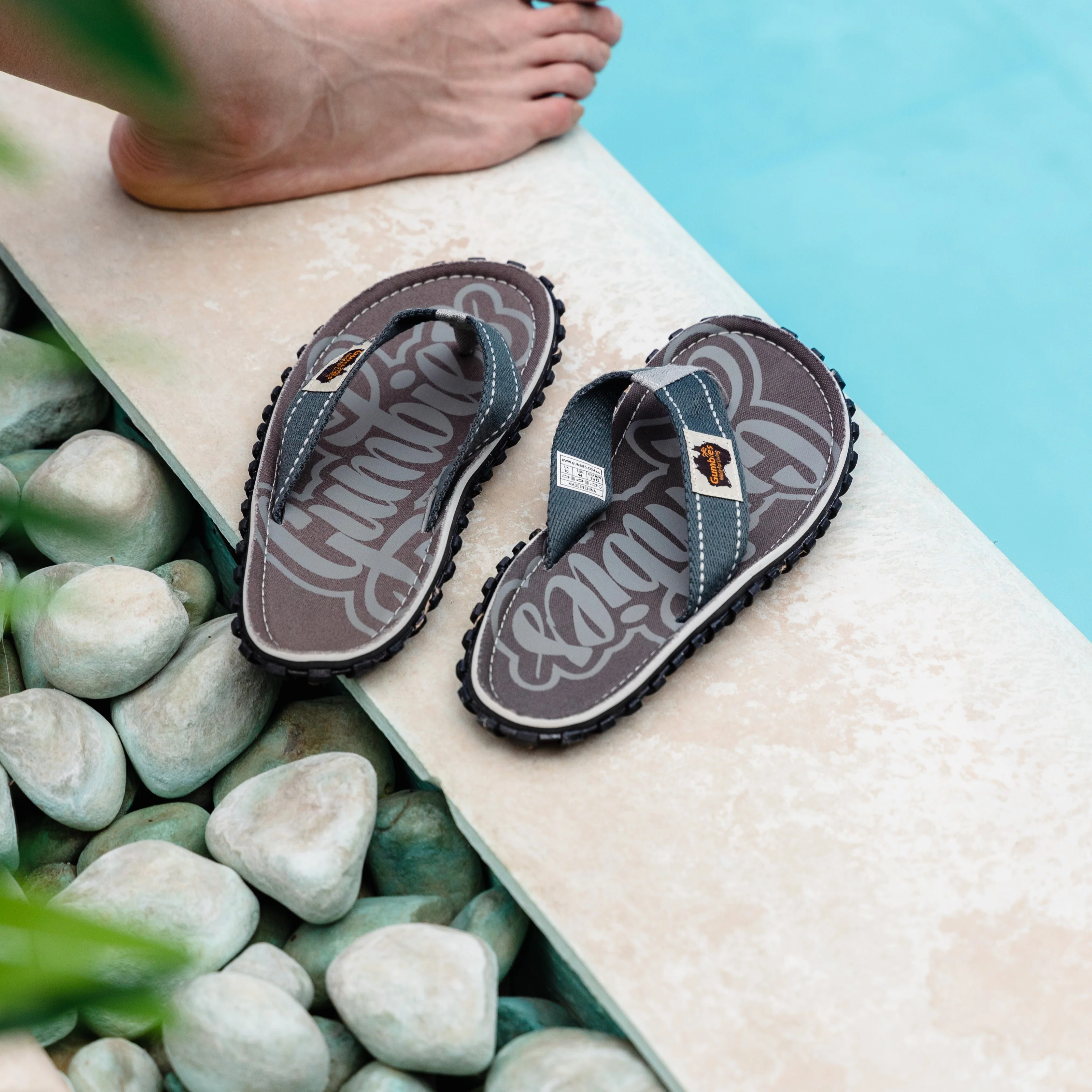 Islander Flip-Flops - Men's - Cool Grey - Image 2