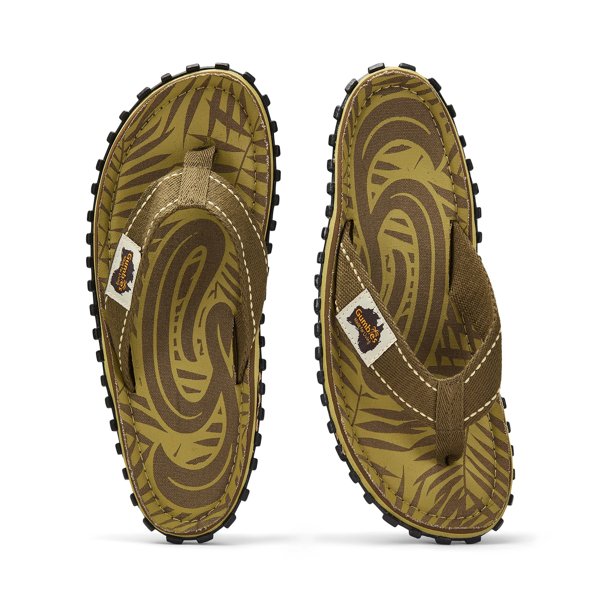 Islander Flip-Flops - Men's - Khaki G - Image 2