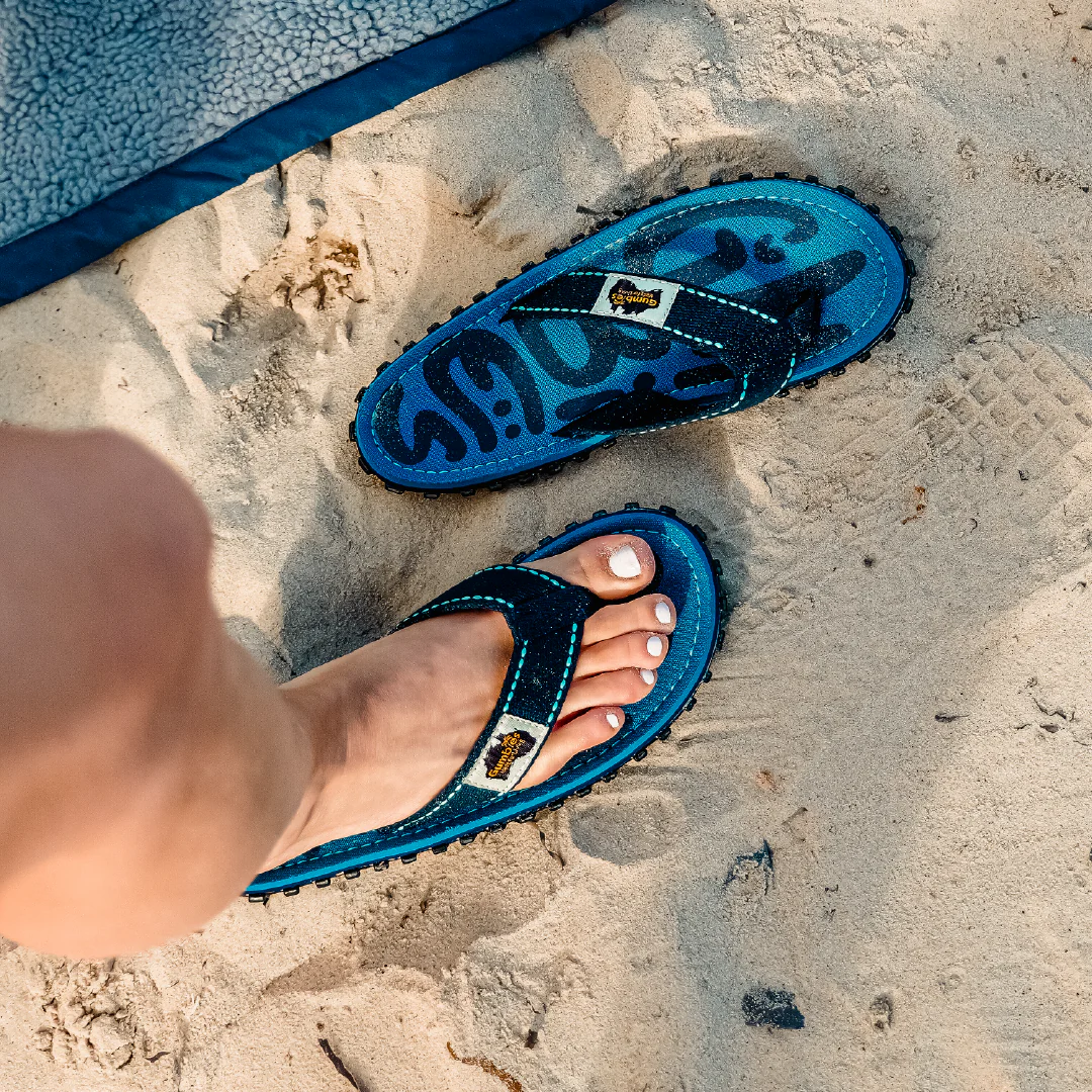 Islander Flip-Flops - Women's - Blue Surf - Image 2