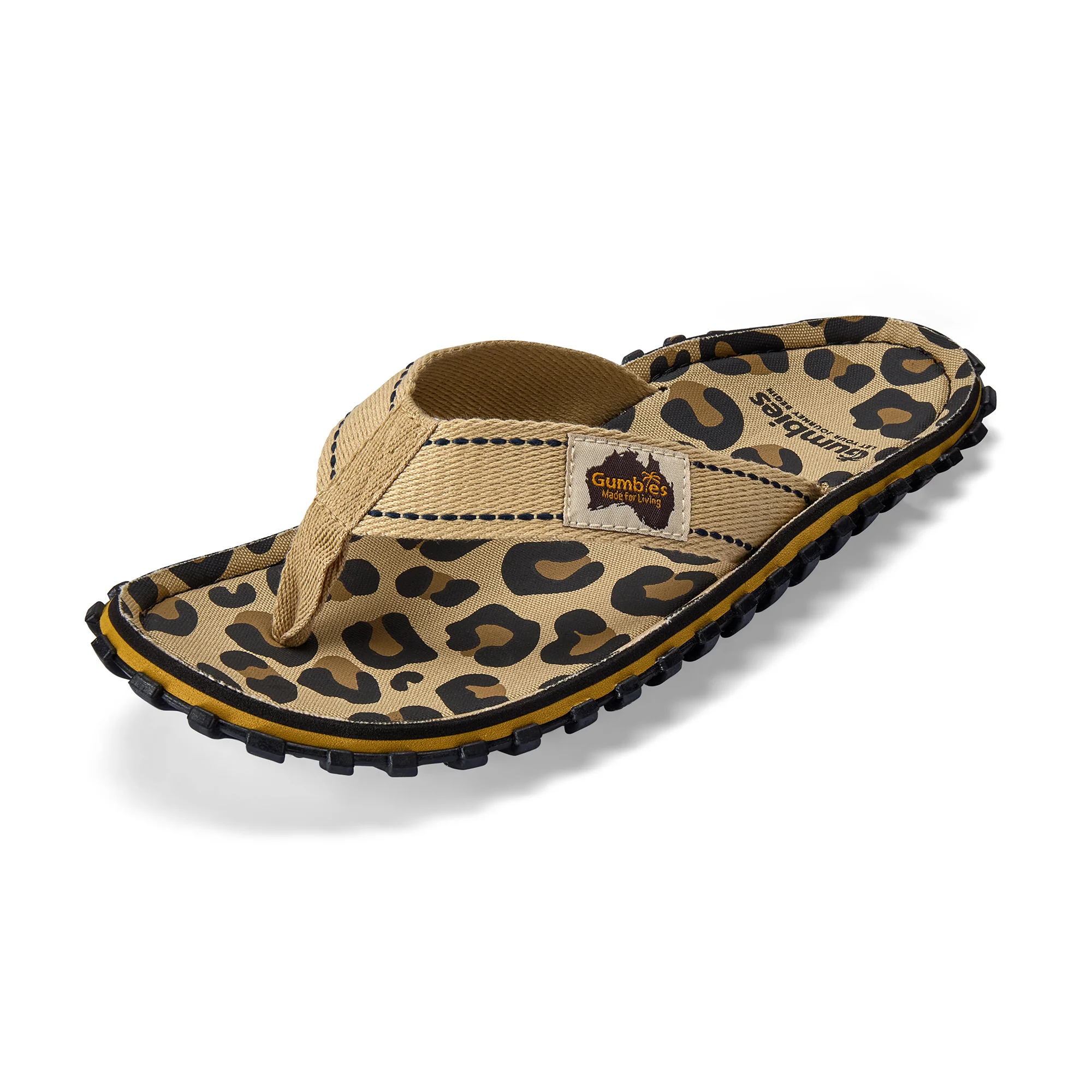 Islander Flip-Flops - Women's - Leopard Print - Image 3