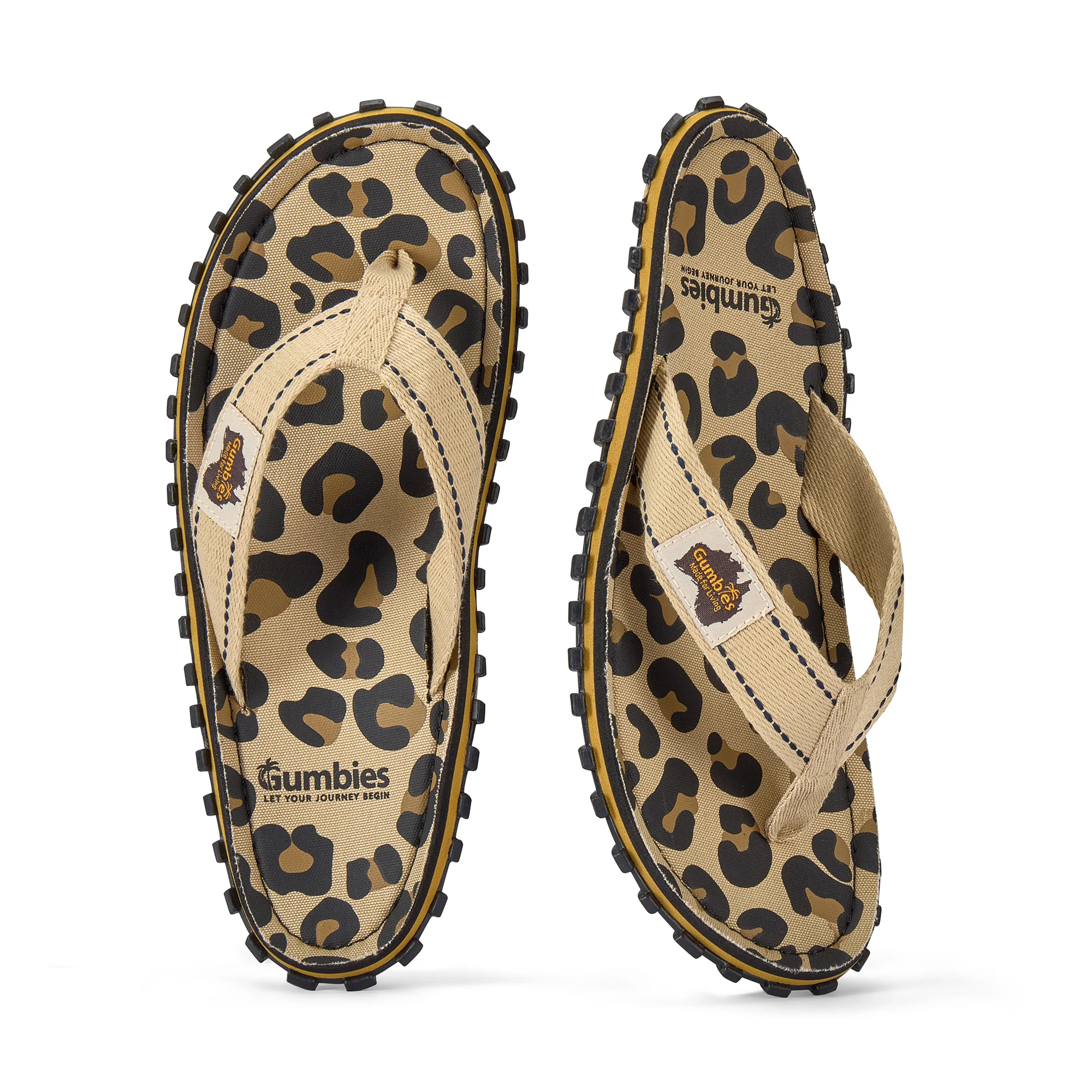 Islander Flip-Flops - Women's - Leopard Print - Image 5
