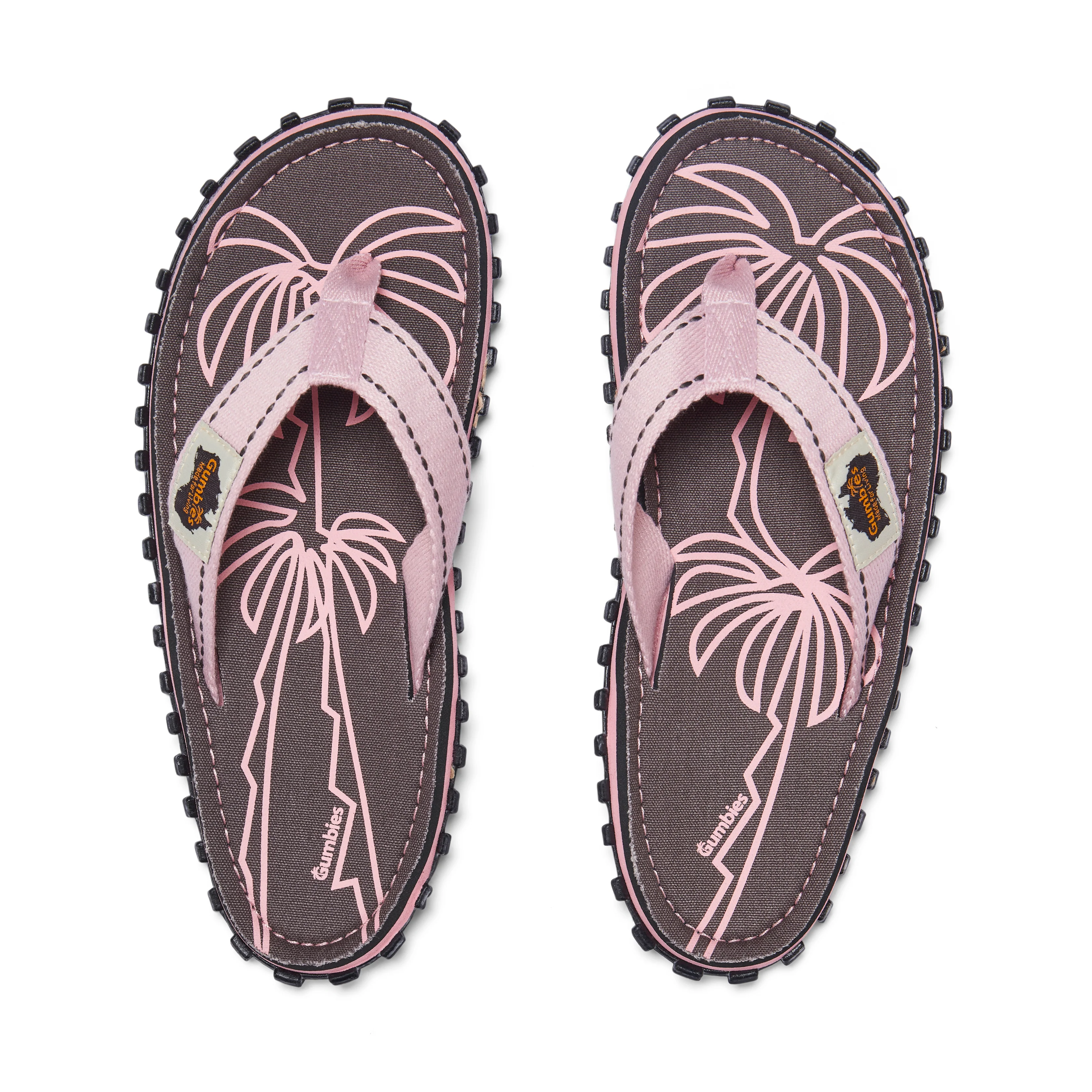 Islander Flip-Flops - Women's - Palm Leaf Grey - Image 3