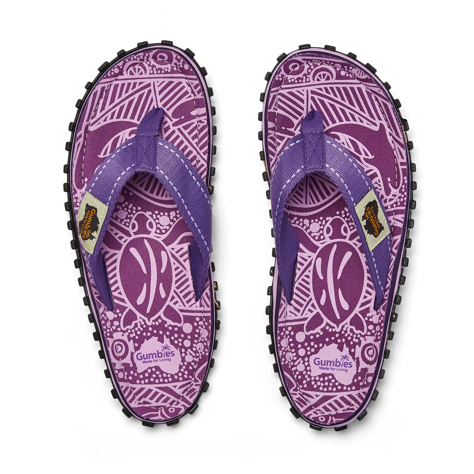 Islander Flip-Flops - Women's - Purple Signature - Image 3