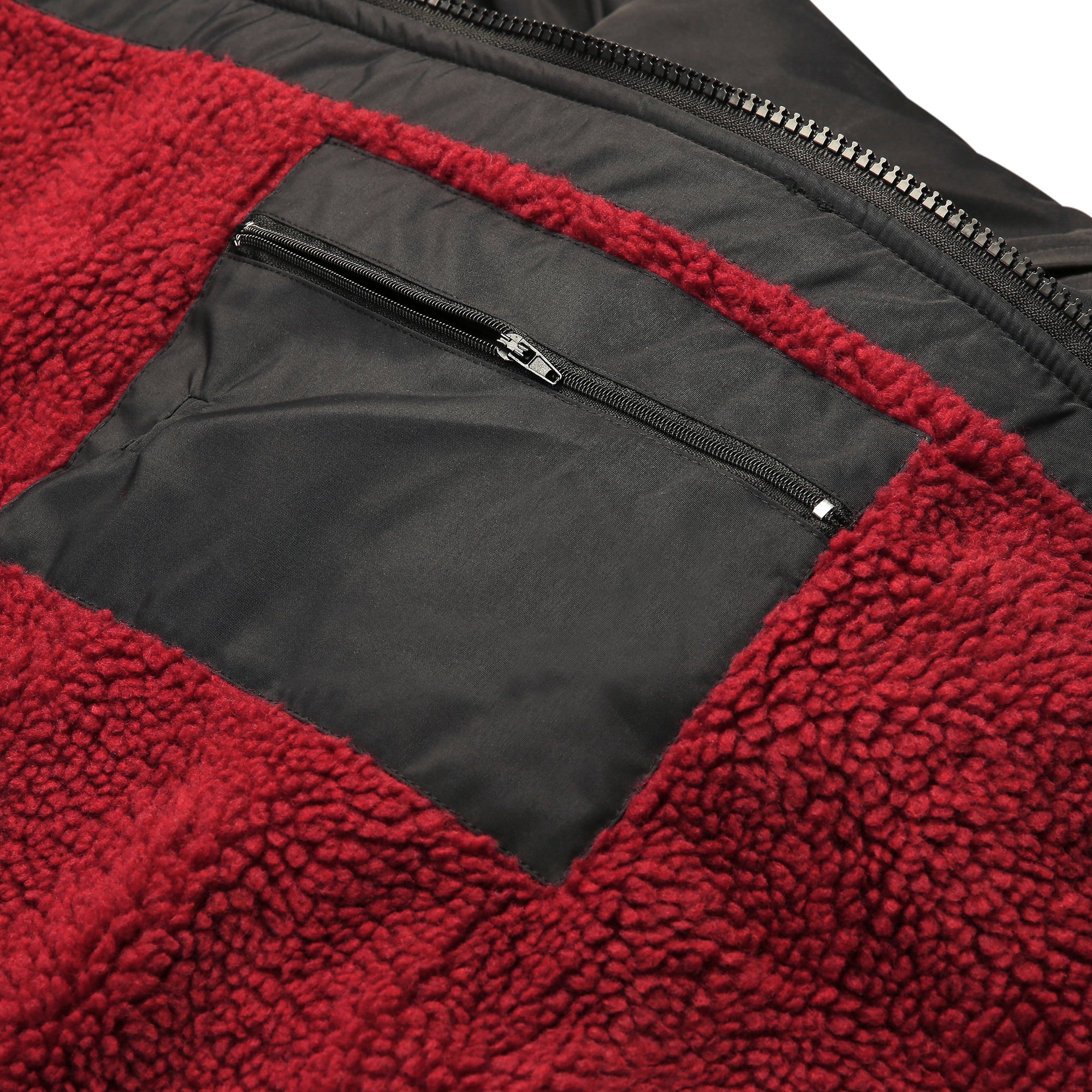 Sports-Cape - Black & Burgundy - Image 5
