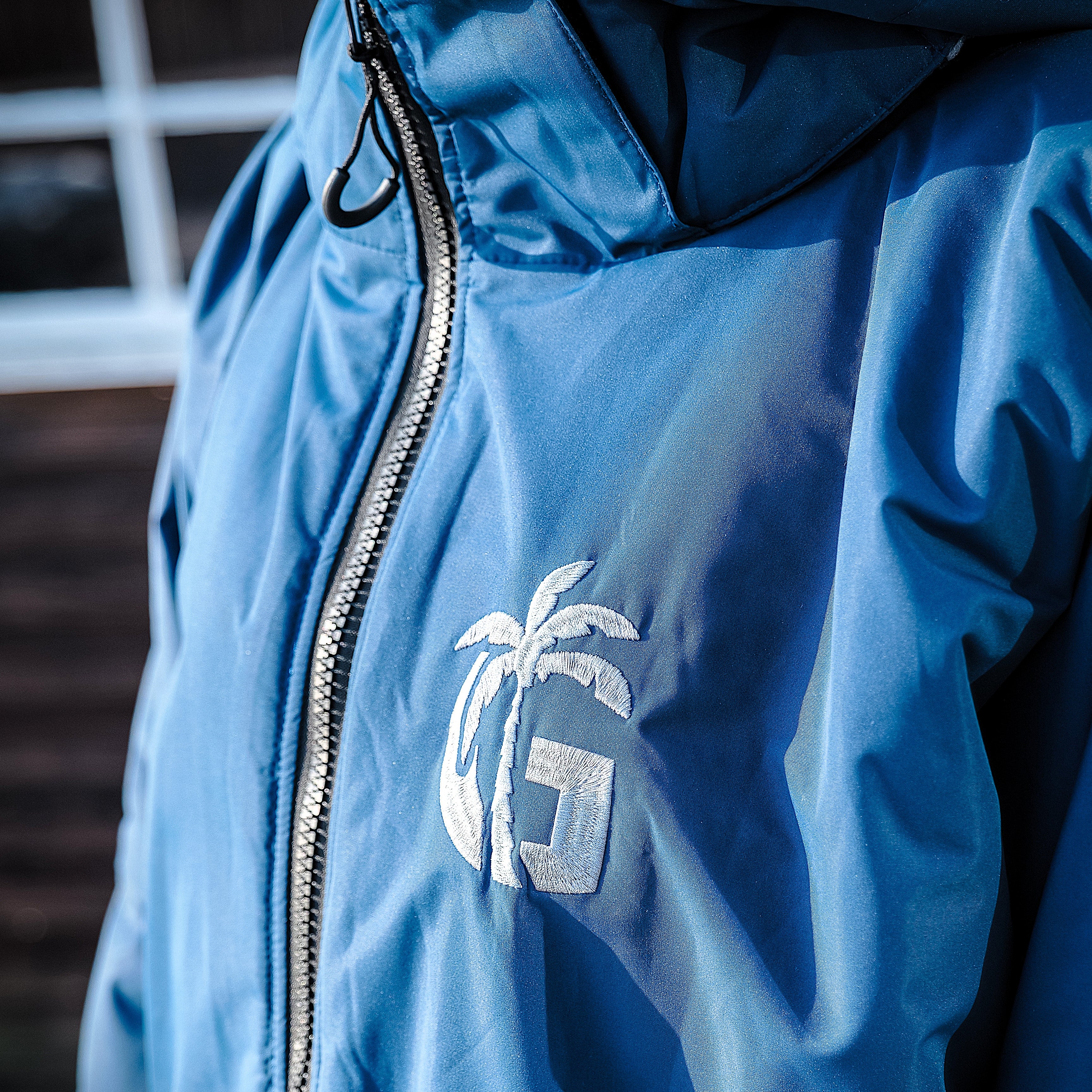 Sports-Cape - Navy & Grey - Image 4