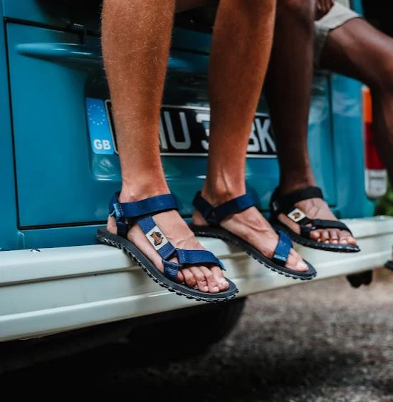 Scrambler Sandals - Men's - Navy - Image 7