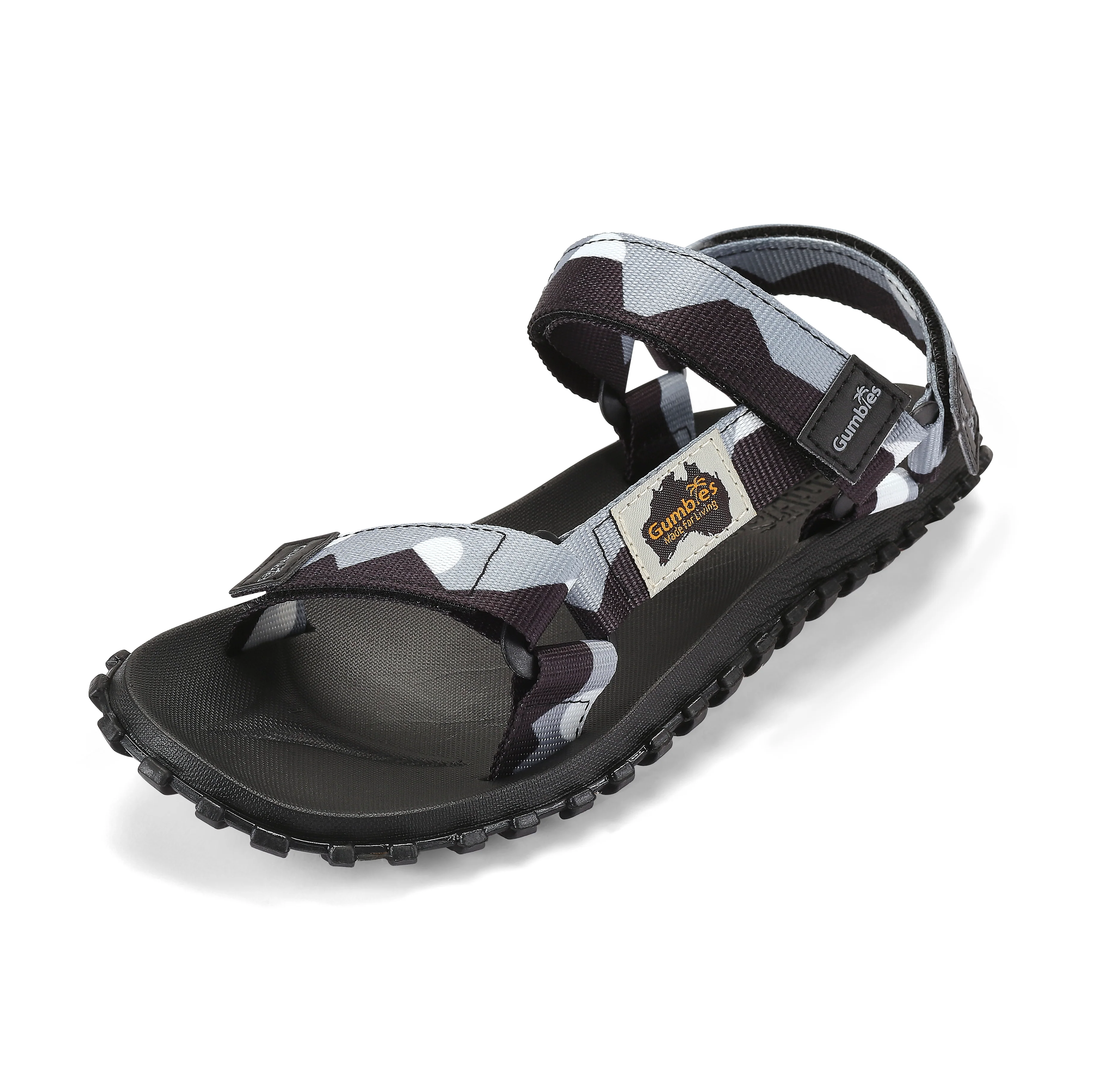 Scrambler Sandals - Women's - Black & Grey - Image 4