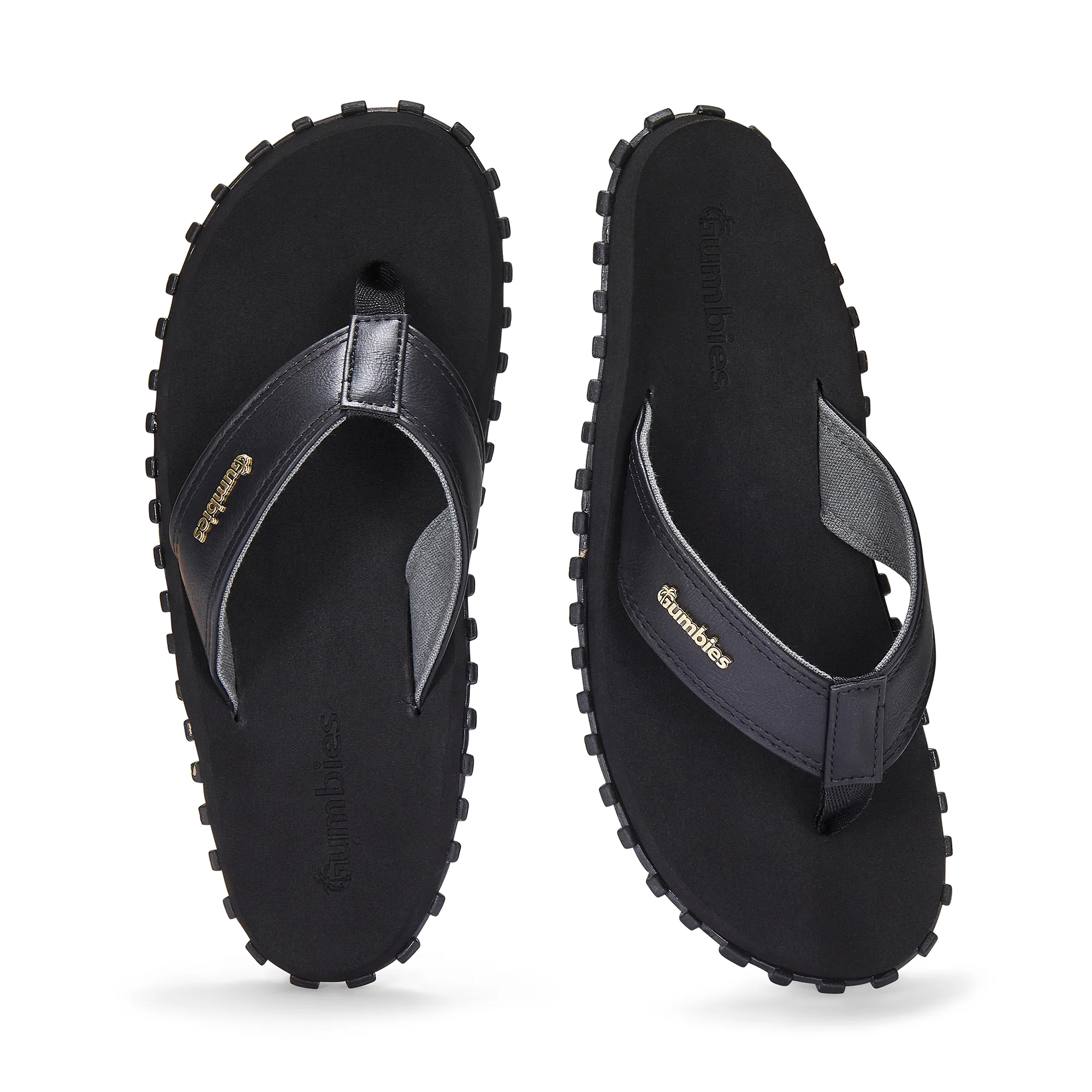Vegovert Flip-Flops - Men's - Black - Image 4