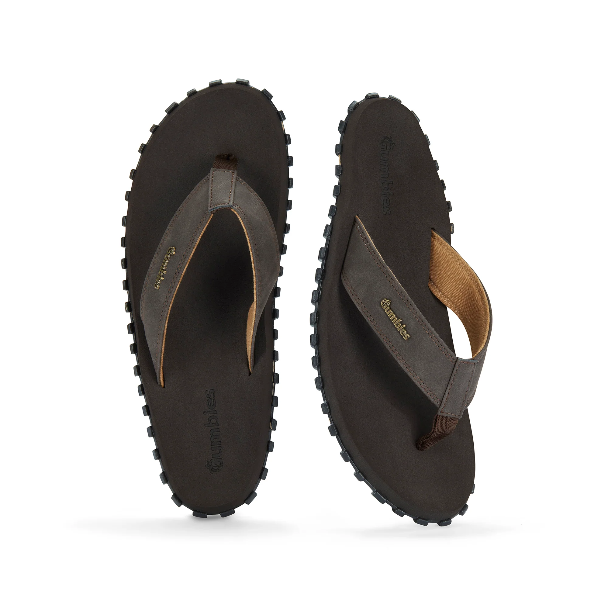 Vegovert Flip-Flops - Men's - Brown - Image 3