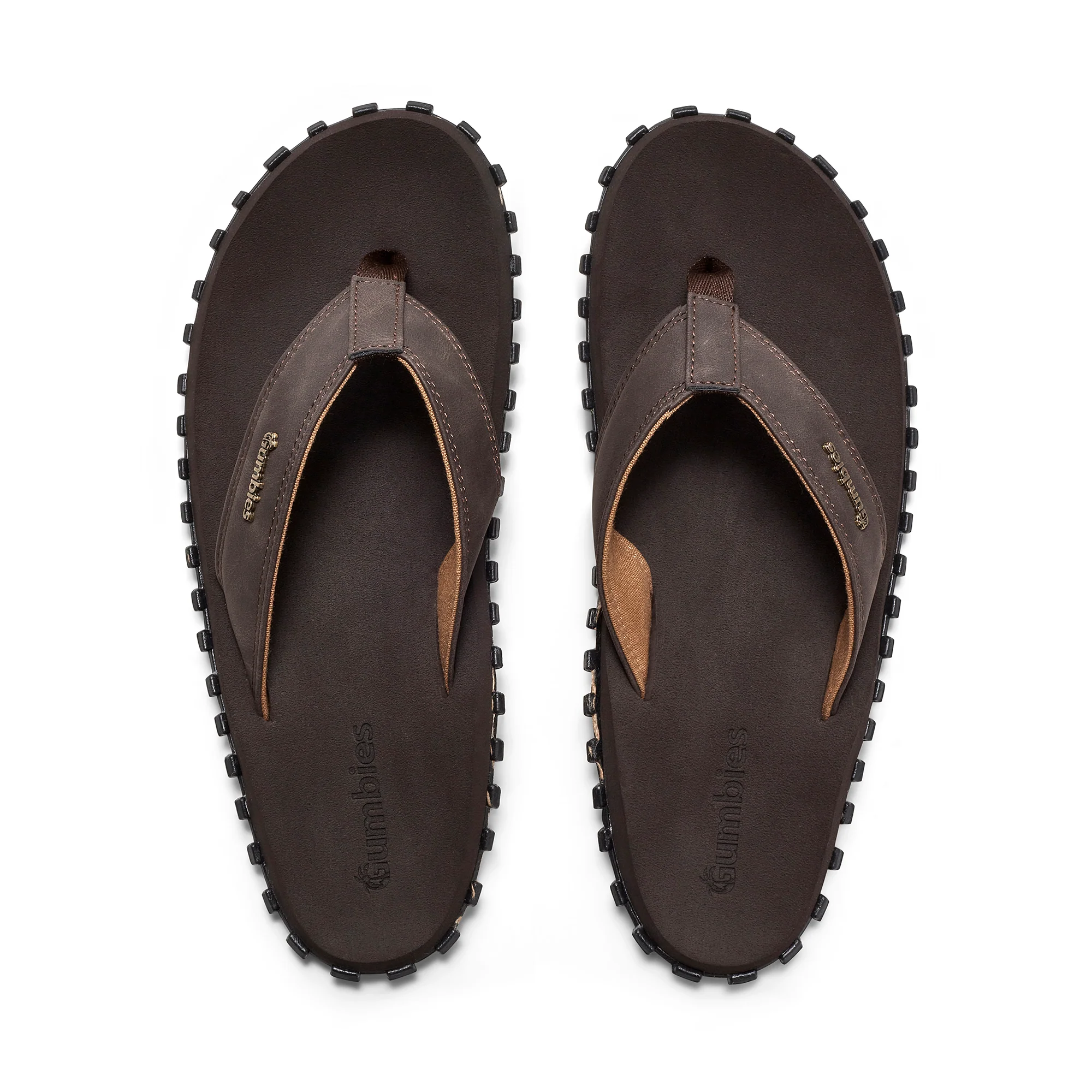 Vegovert Flip-Flops - Men's - Brown - Image 6