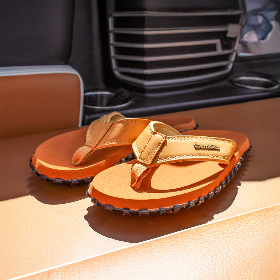 Vegovert Flip-Flops - Men's - Tan - Image 4